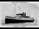 Contemporary postcard depicting the Théophile Gautier. Port bow view.